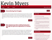 Tablet Screenshot of kevinmyers.ie